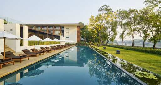 Pool at Anantara Chiang Mai  