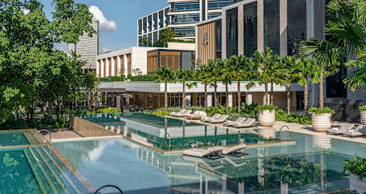 Swimming Pool - Four Seasons Hotel Bangkok 