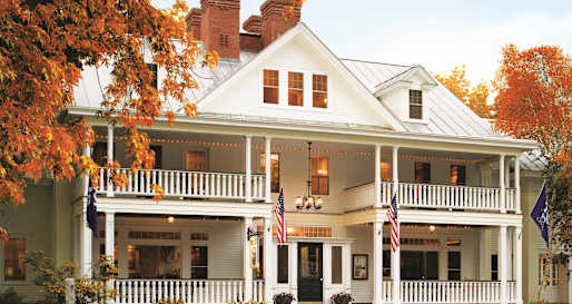 The Pitcher Inn in Autumn - The Pitcher Inn