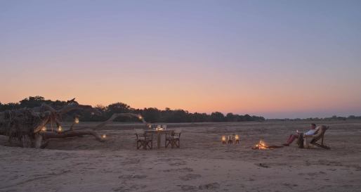 Sundowners in the Riverbed - Ultimate Zambia and Malawi
