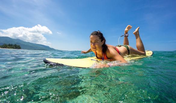Eco-Friendly Surfing at Soneva Fushi
