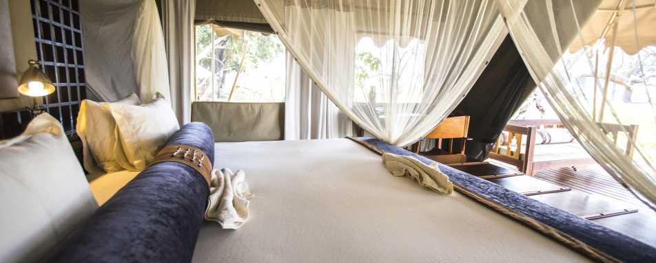 Guest tent interior 