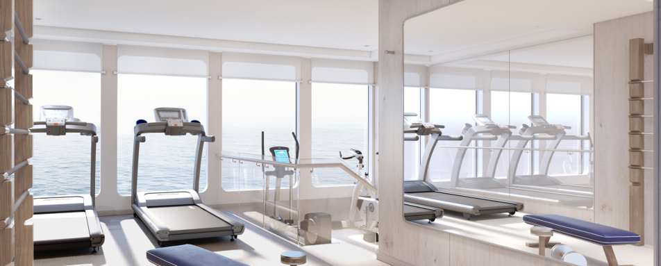 Fitness Centre render  