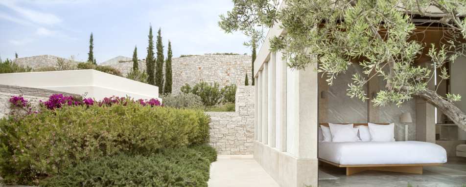 Villa bedroom - Amanzoe