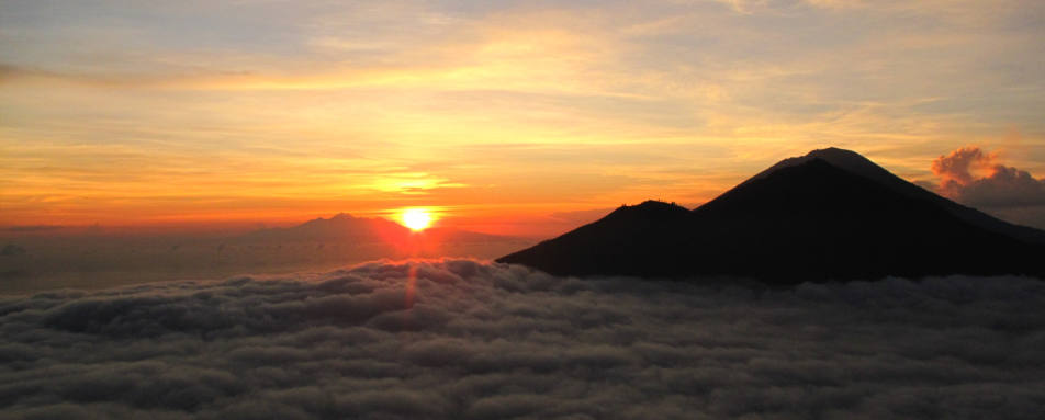Sunrise over Mount Batur