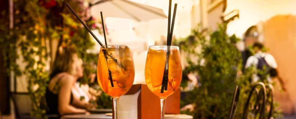 Italian aperitivo in Trastevere