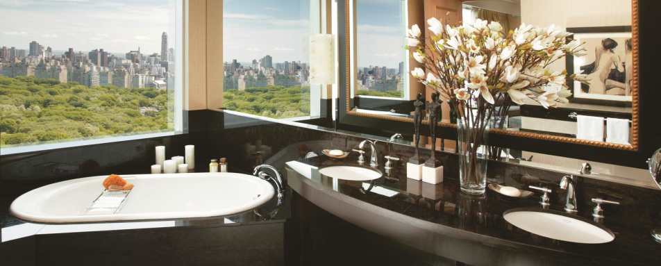 Oriental Suite bath - Mandarin Oriental New York