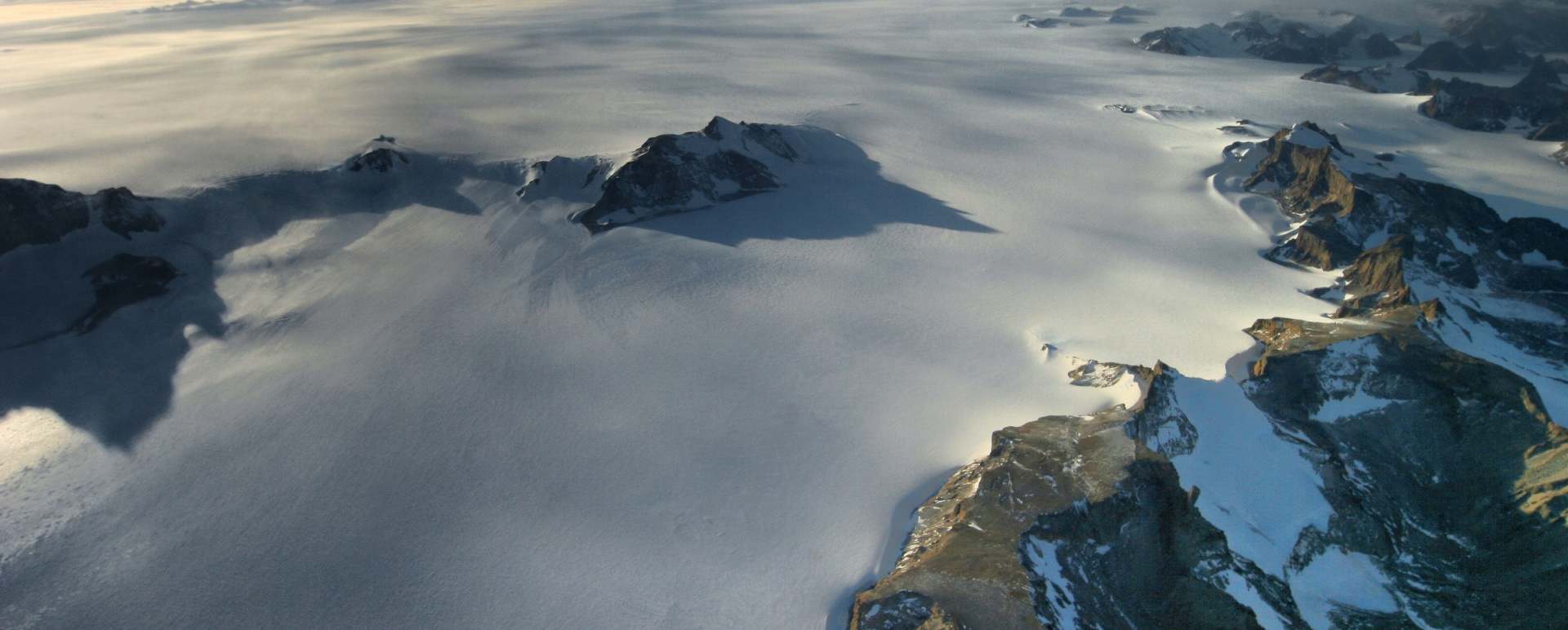 The mountains at camp 