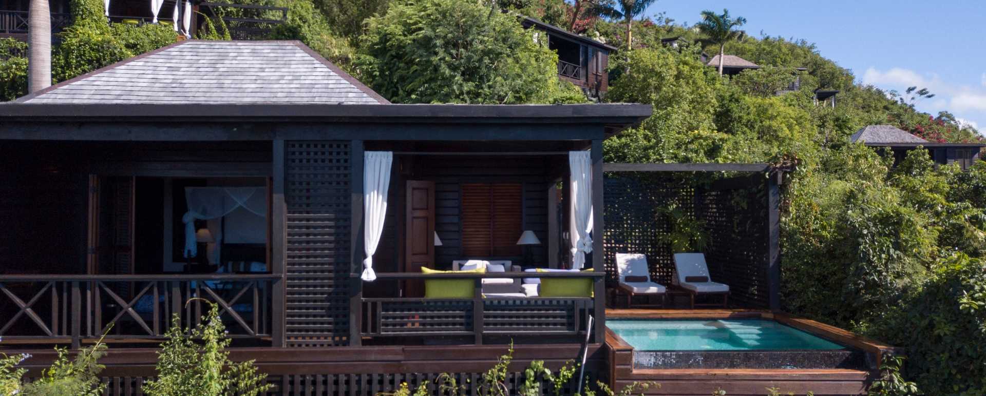 Suite Hillside Pool Exterior Hermitage Bay 