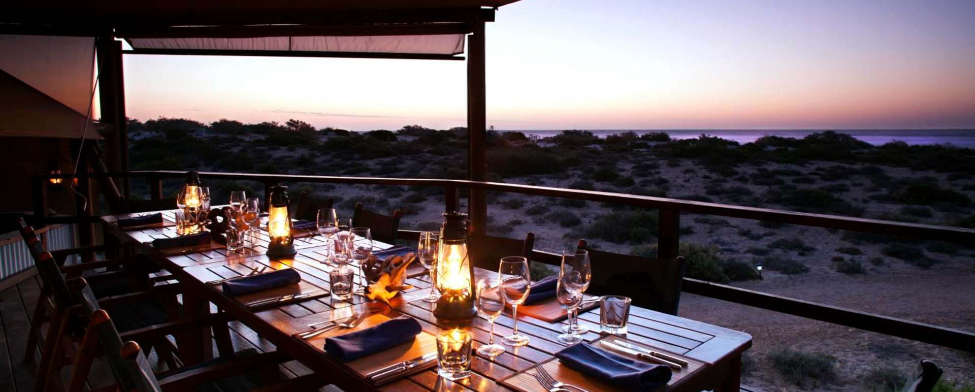 Dining with a view - Sal Salis