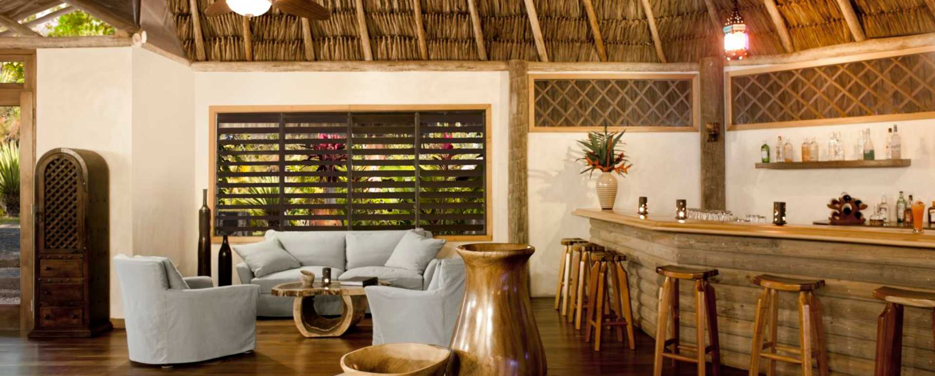 Bar area - Gaia River Lodge