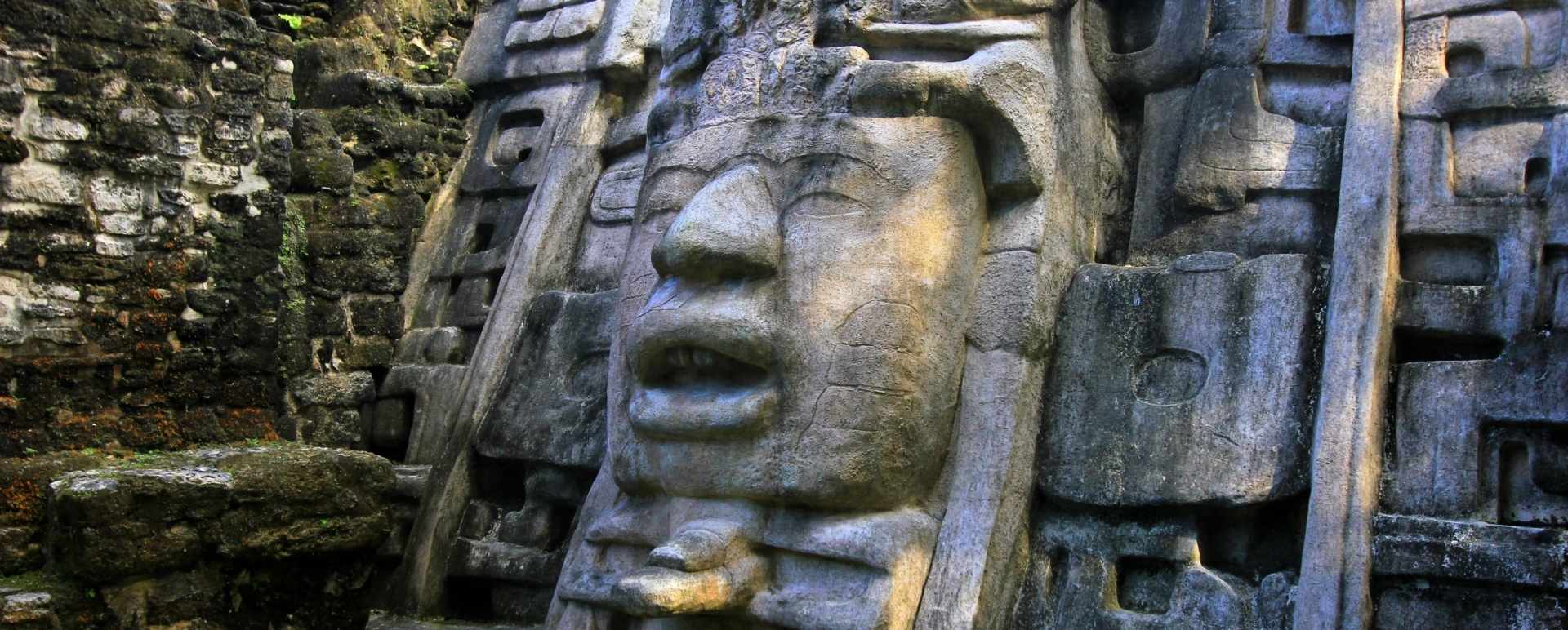 Lamanai Ruins Close Up  