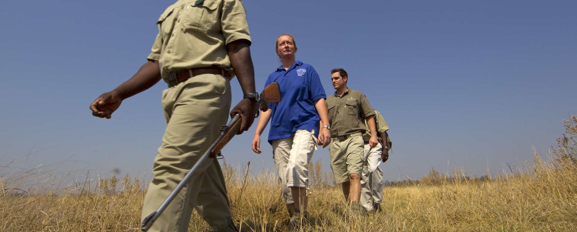 Bush walk - Botswana Honeymoon