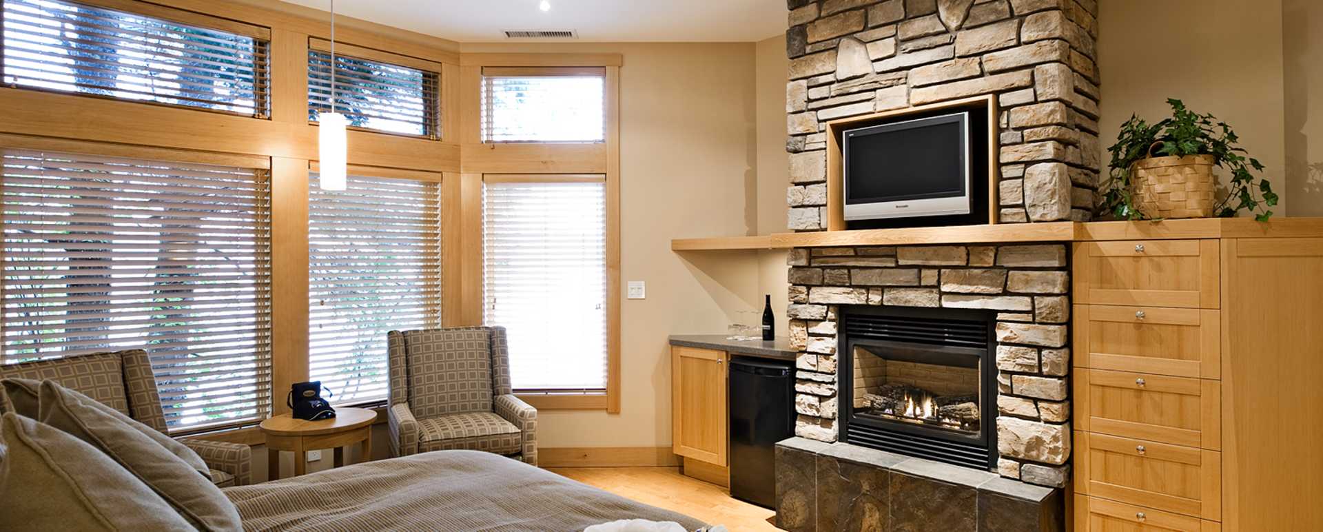 Guest room at Sonora Resort