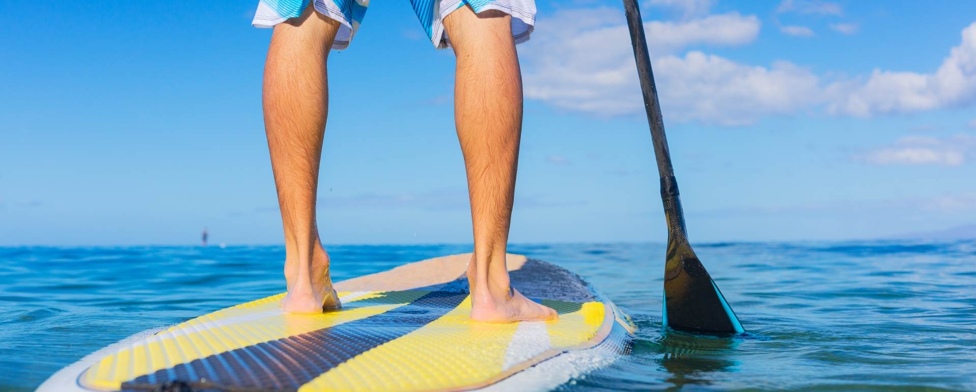 Stand up paddling boarding in Whistler - Canada