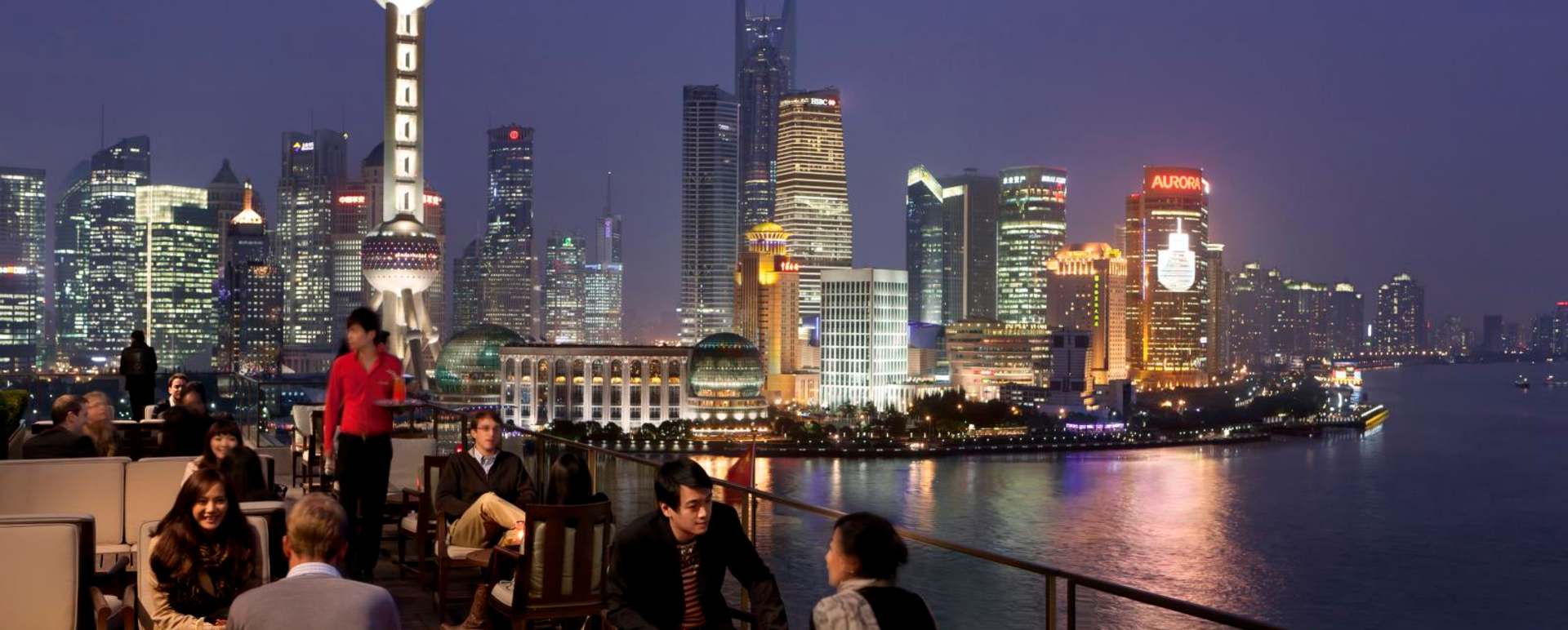 Roof Top Bar - Peninsula Shanghai