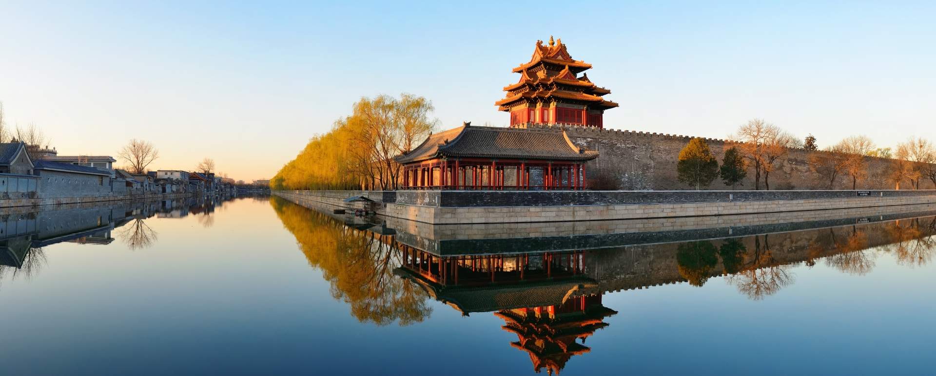 Forbidden City and Surrounding Moat - 