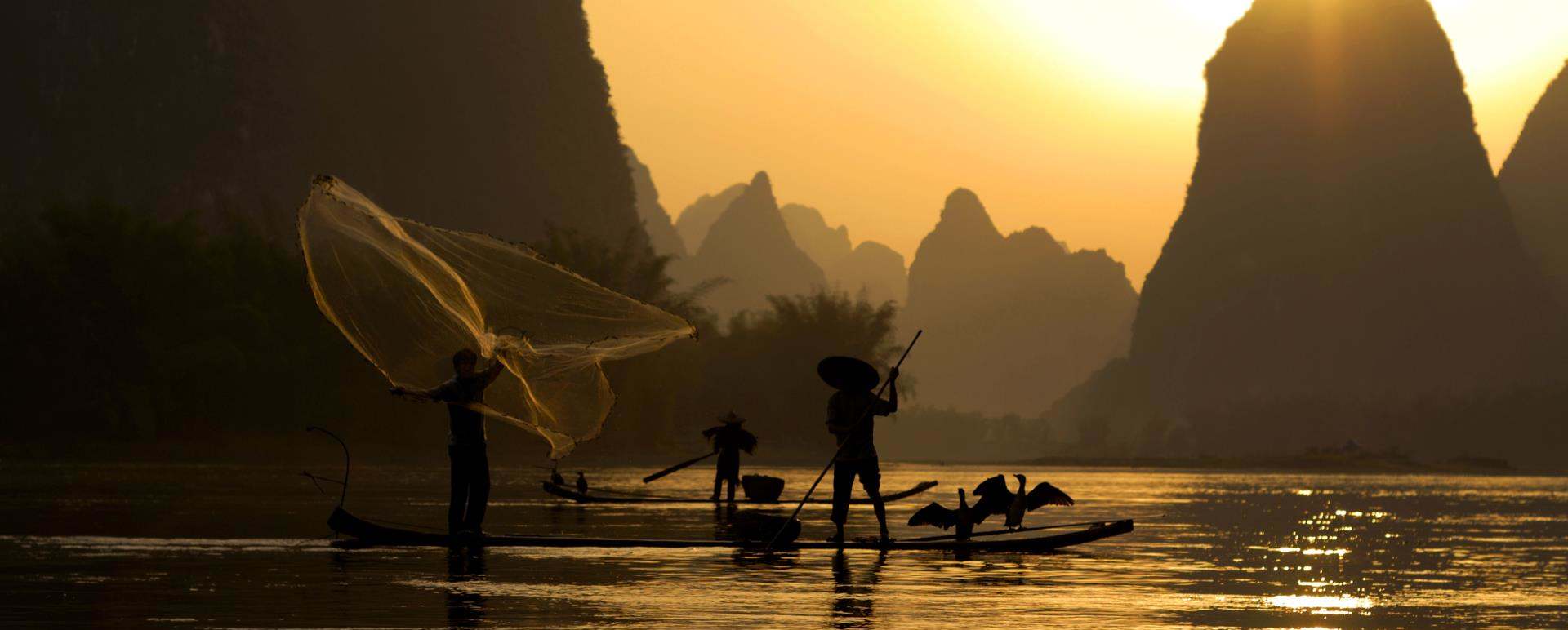 Sunset in Guilin