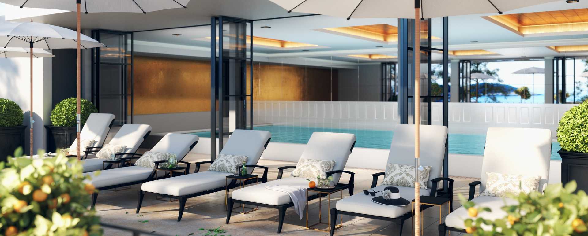 Pool terrace 