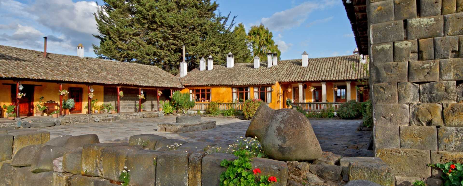 Courtyard  - Hacienda San Agustin de Callo