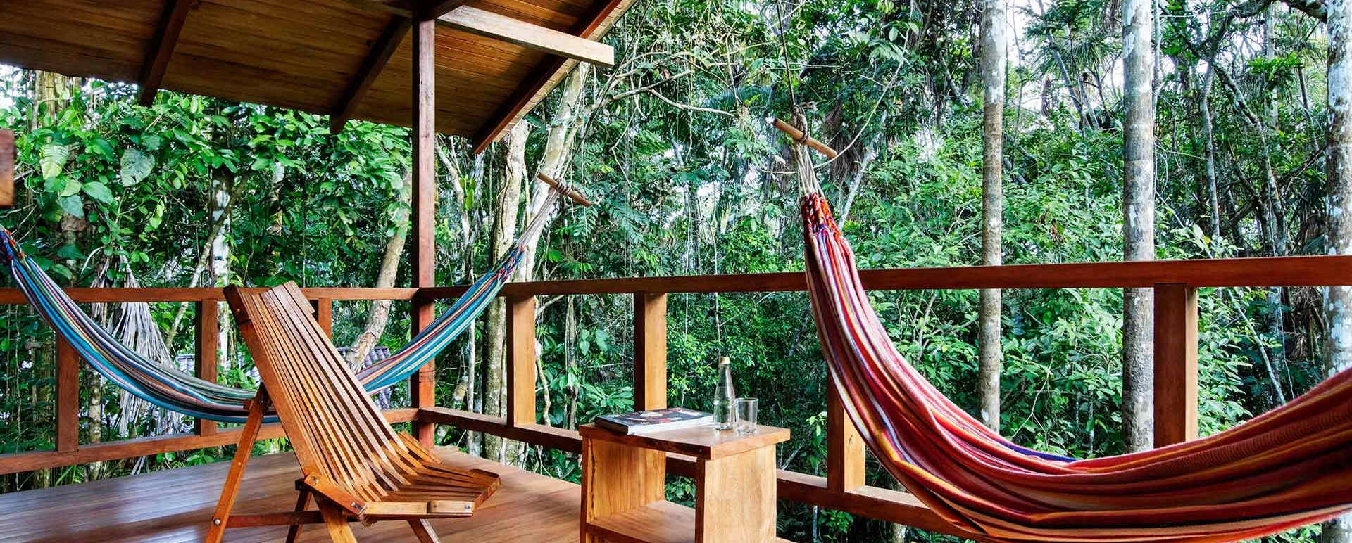 Cabin terrace 