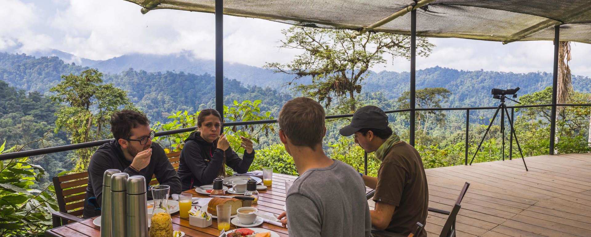 Breakfast at Mashpi - Natural Wonders of Ecuador 