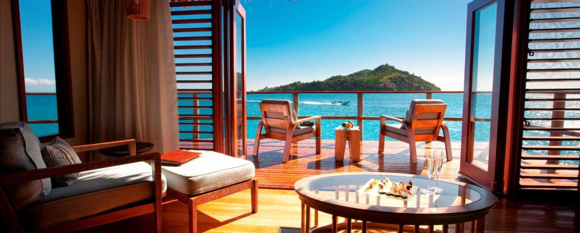 Living Room - Likuliku Lagoon Resort