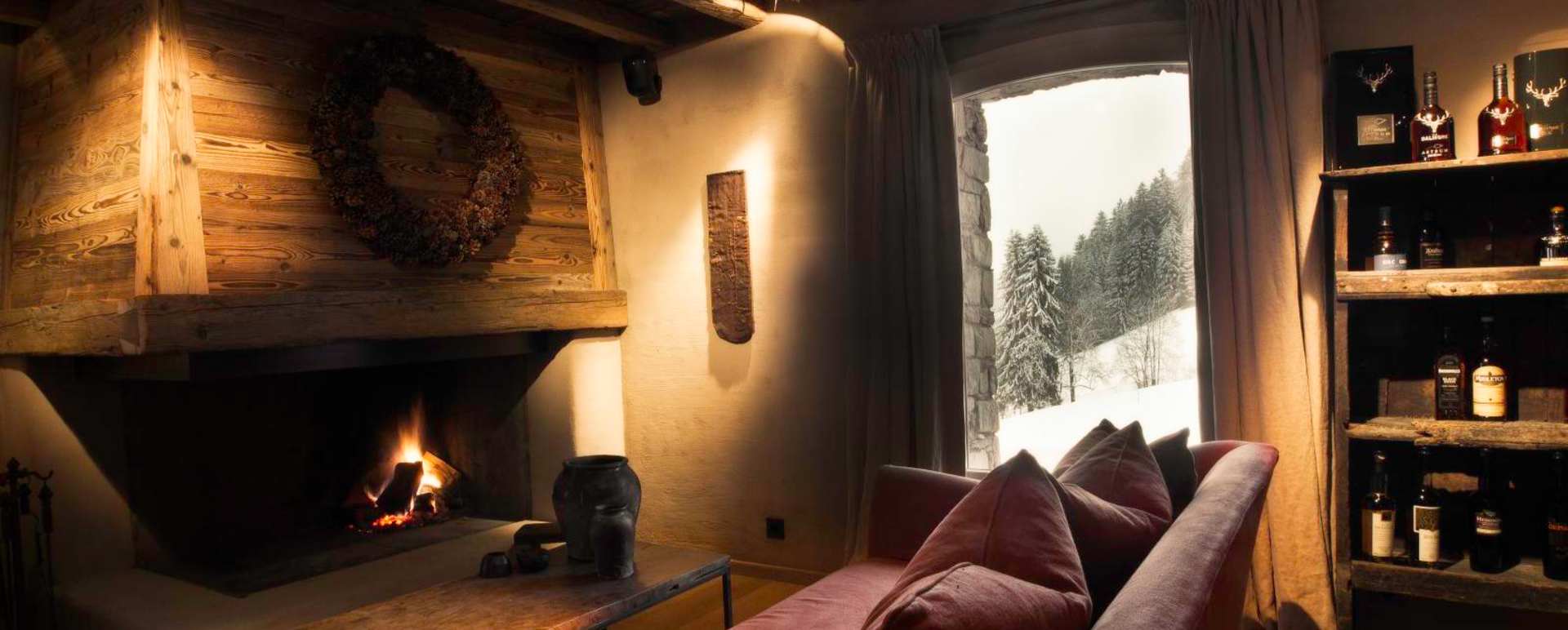 Living area - Le Chalet Zannier