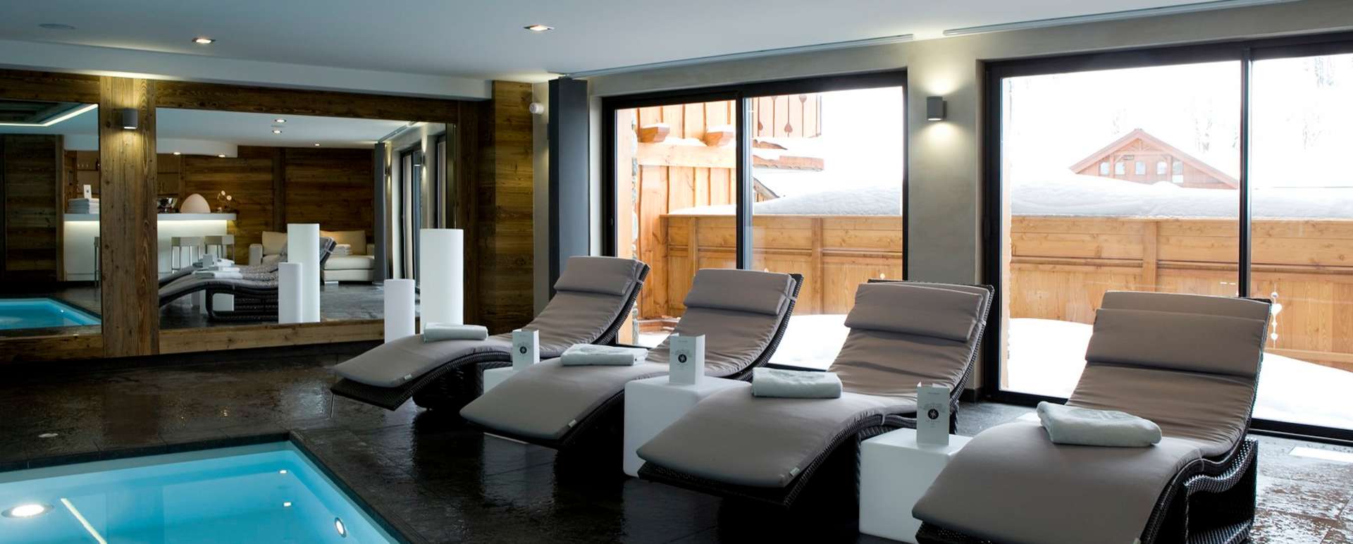 Spa relaxation area, Le Kaila