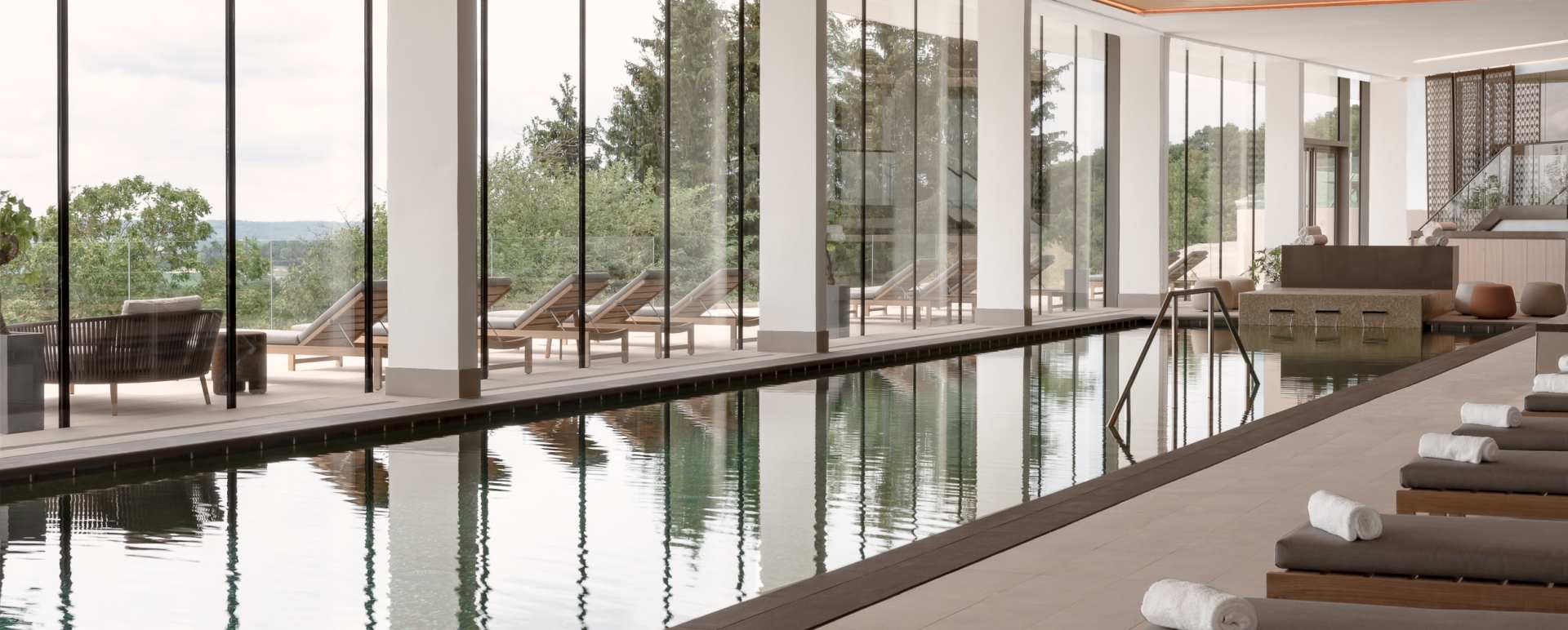 Indoor Pool- Royal Champagne Hotel and Spa 