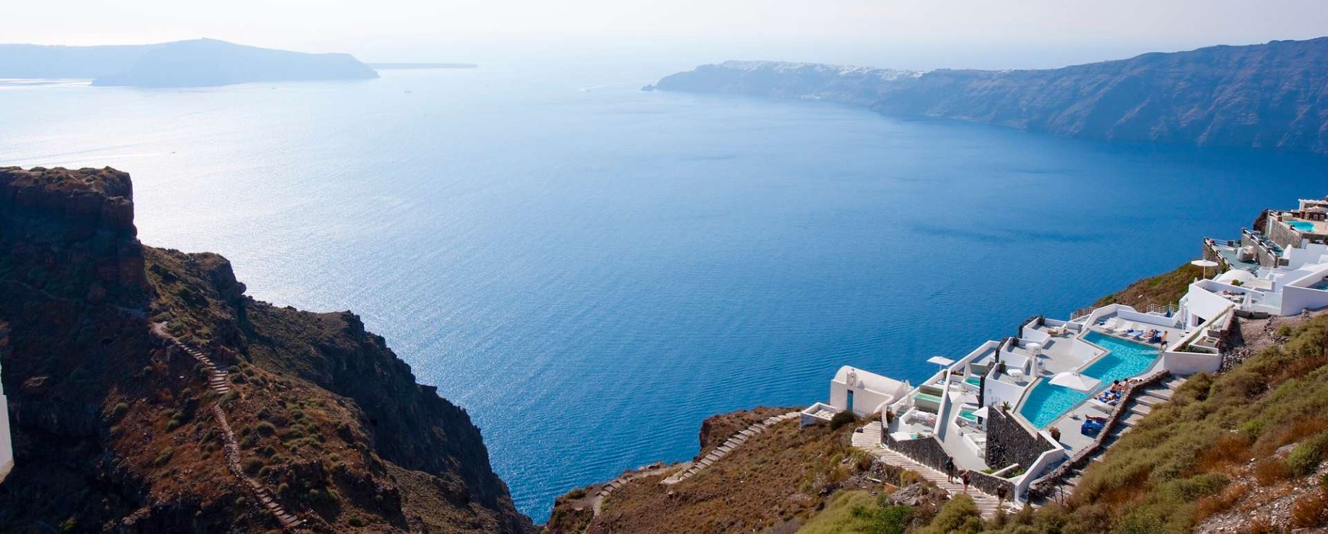 Aerial view - Grace Santorini 