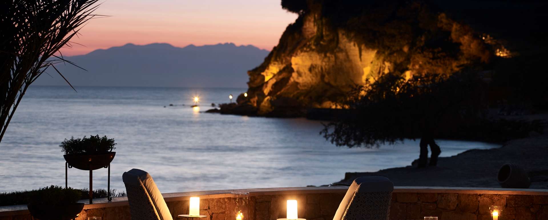 Ammos at Night - Sani Beach