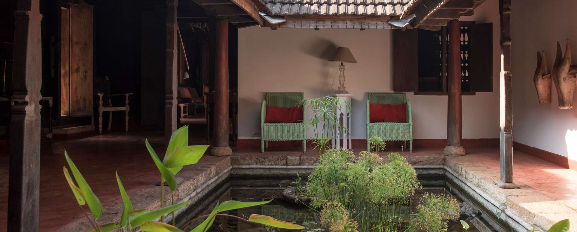 Indoor pond - Rajakkad Estate