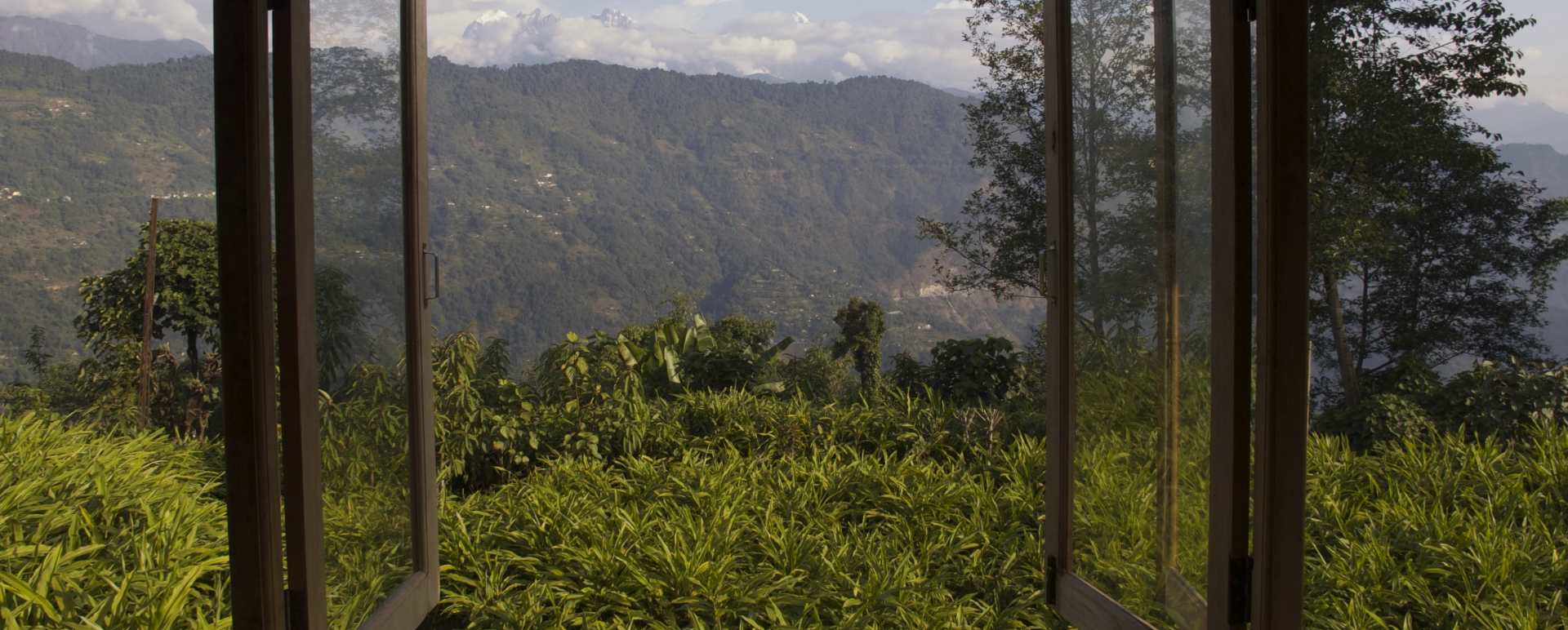Views from Hee House - Shakti Sikkim Village Houses