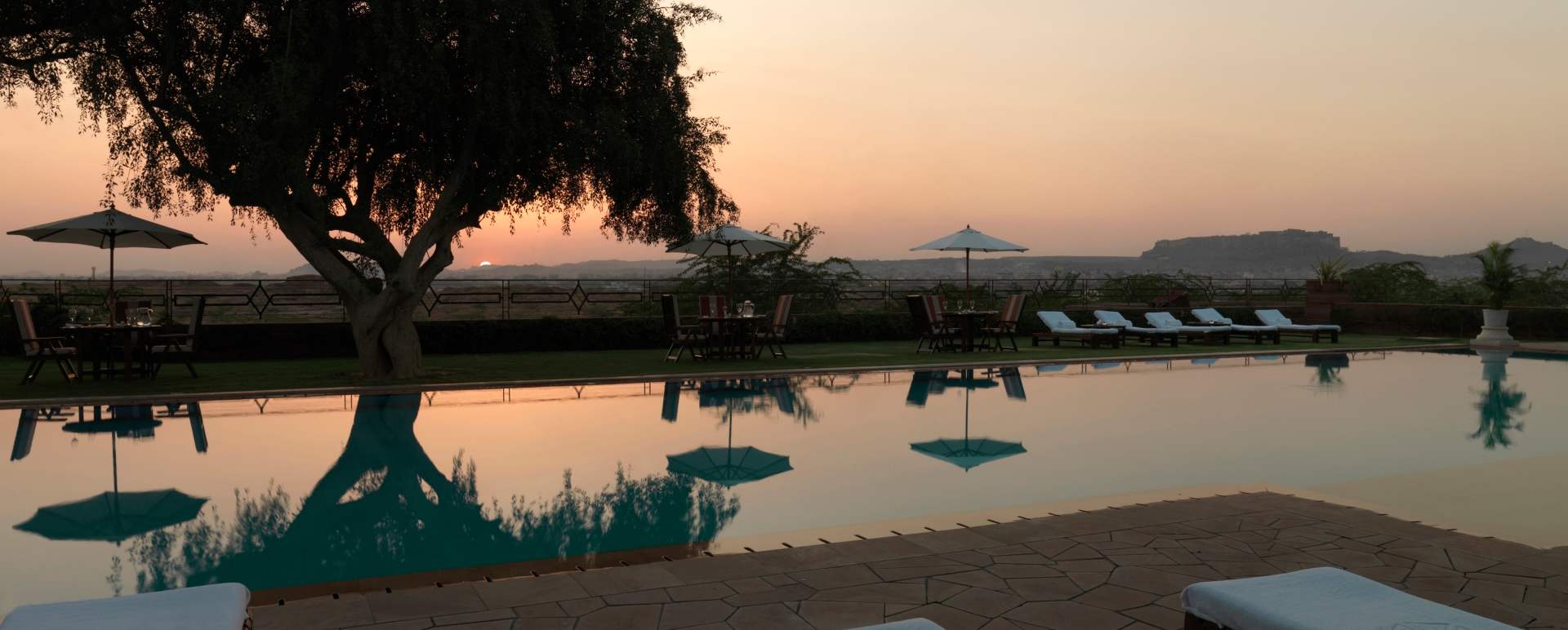Outdoor Pool - Taj Umaid Bhawan Palace