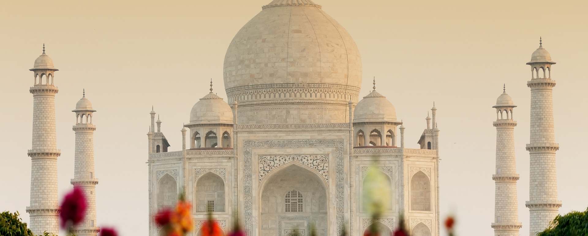 Sunrise at the Taj Mahal