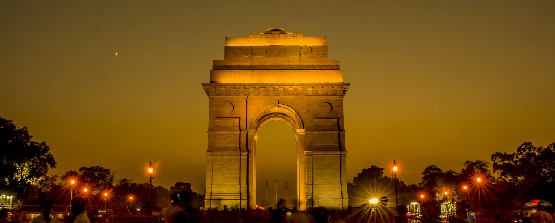 Delhi by night