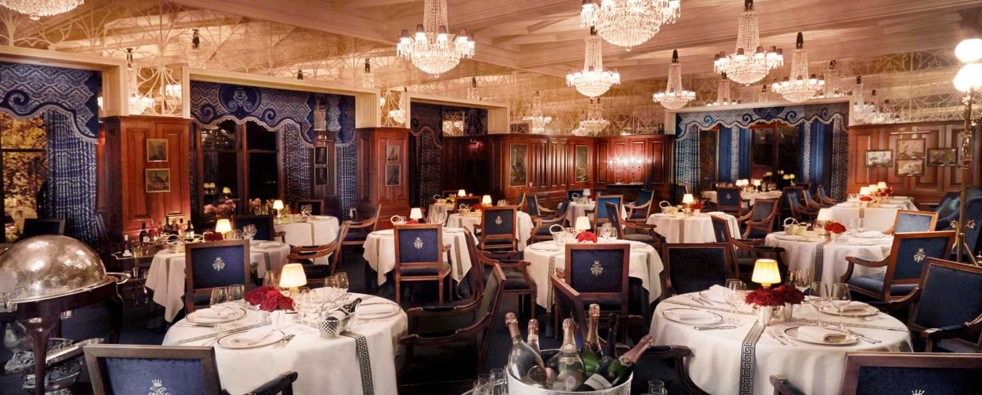 George V dining room - Ashford Castle 