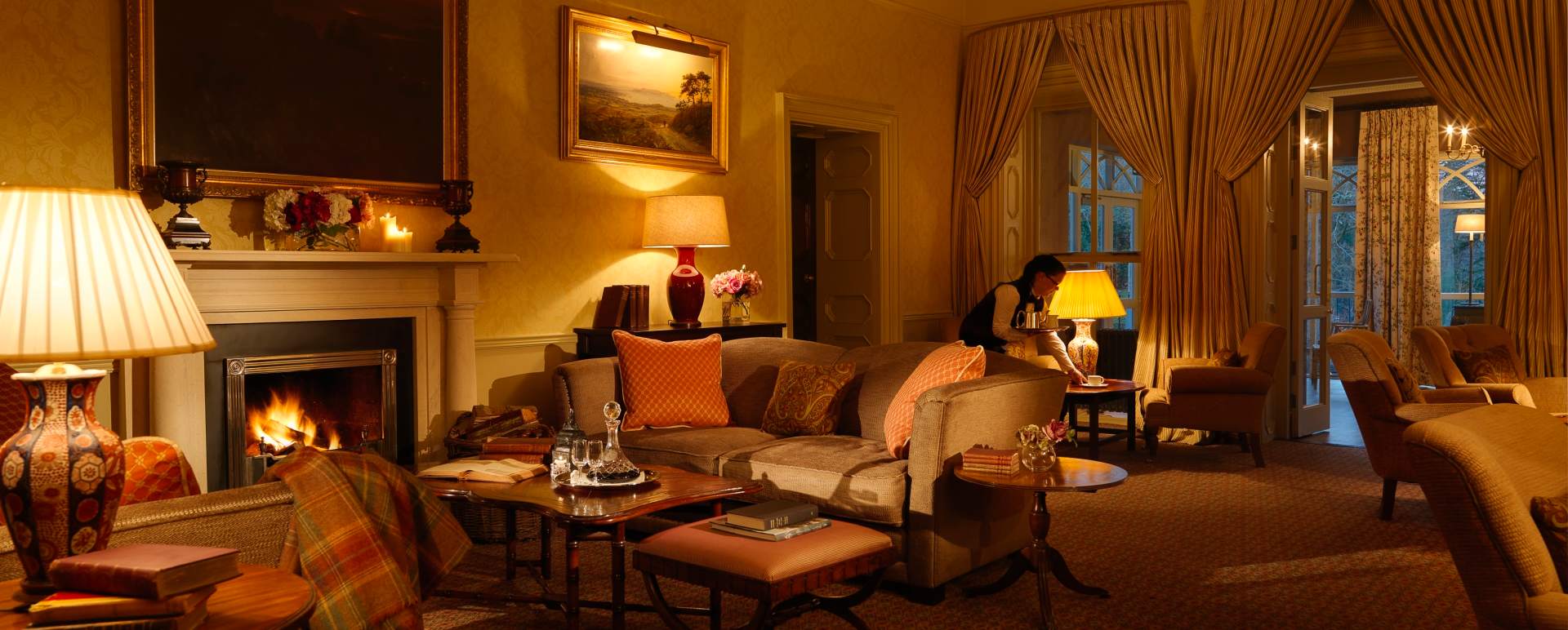 The Hunt's Room - Ballynahinch Castle