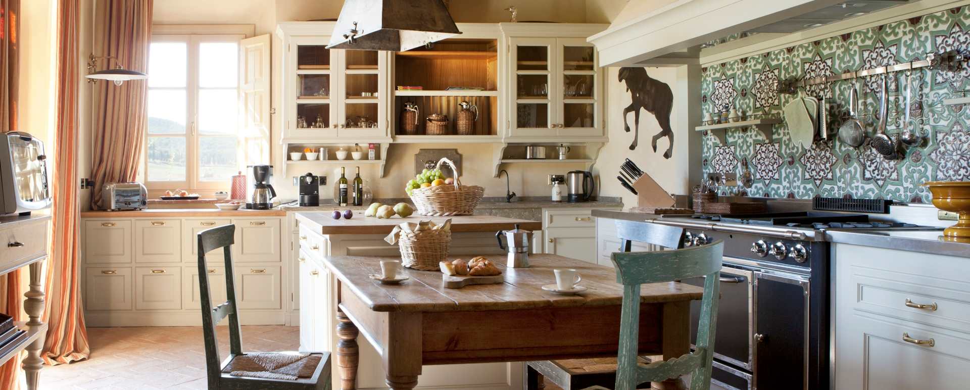 Villa Gauggiole kitchen - Rosewood Castiglion del Bosco