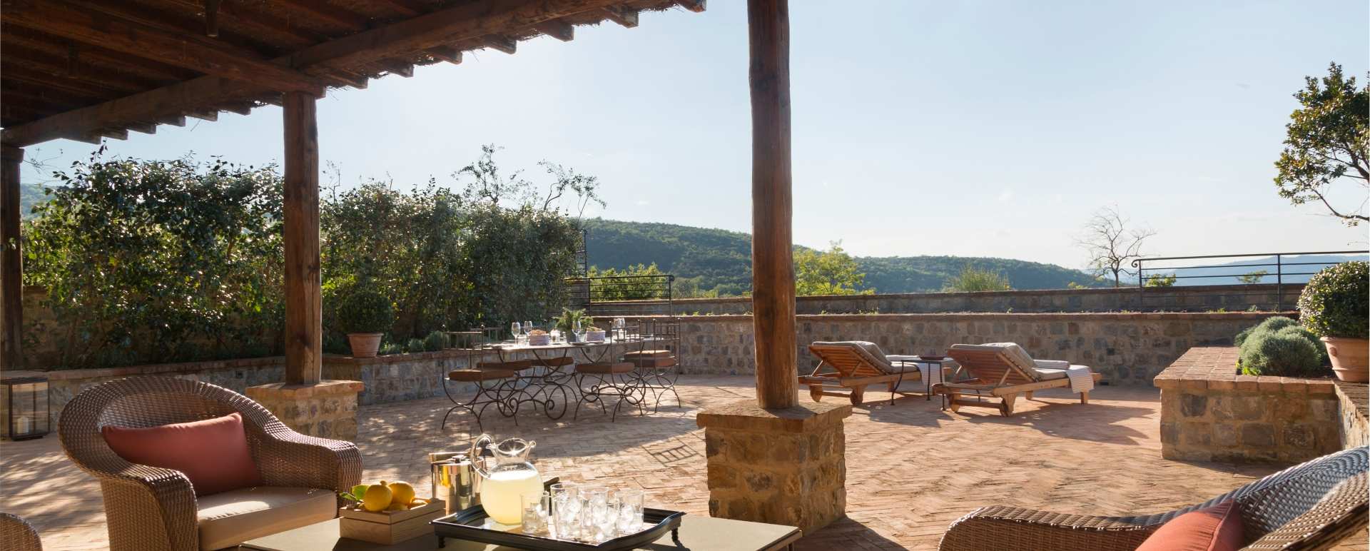 CdB Terrace - Rosewood Castiglion del Bosco