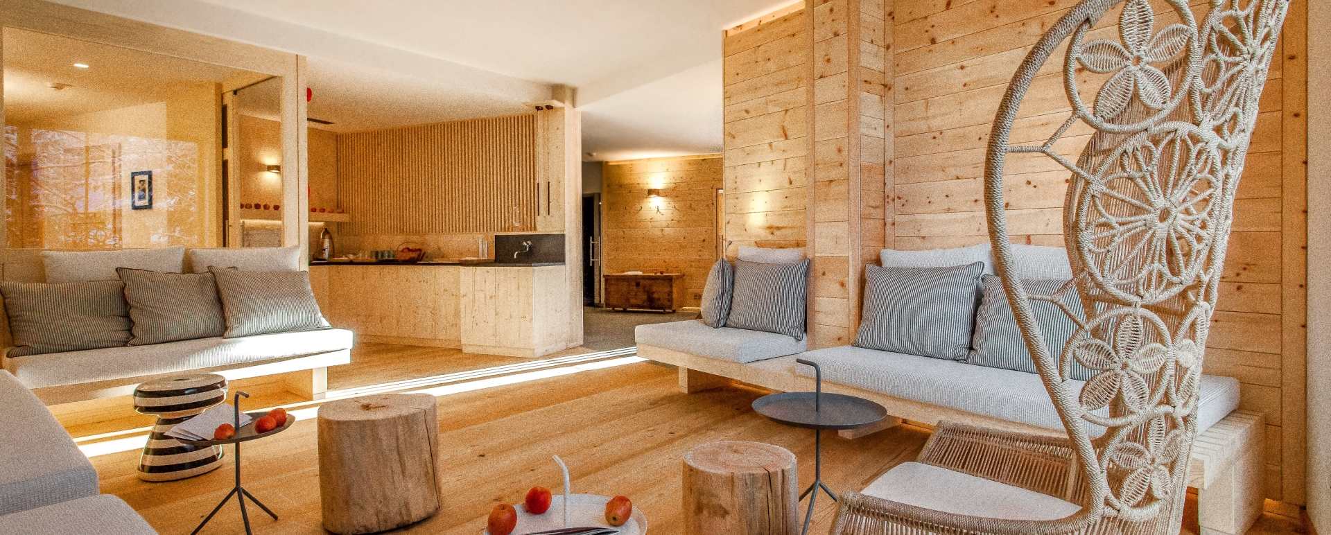 Wellness area - Wellness area, Rosa Alpina in summer