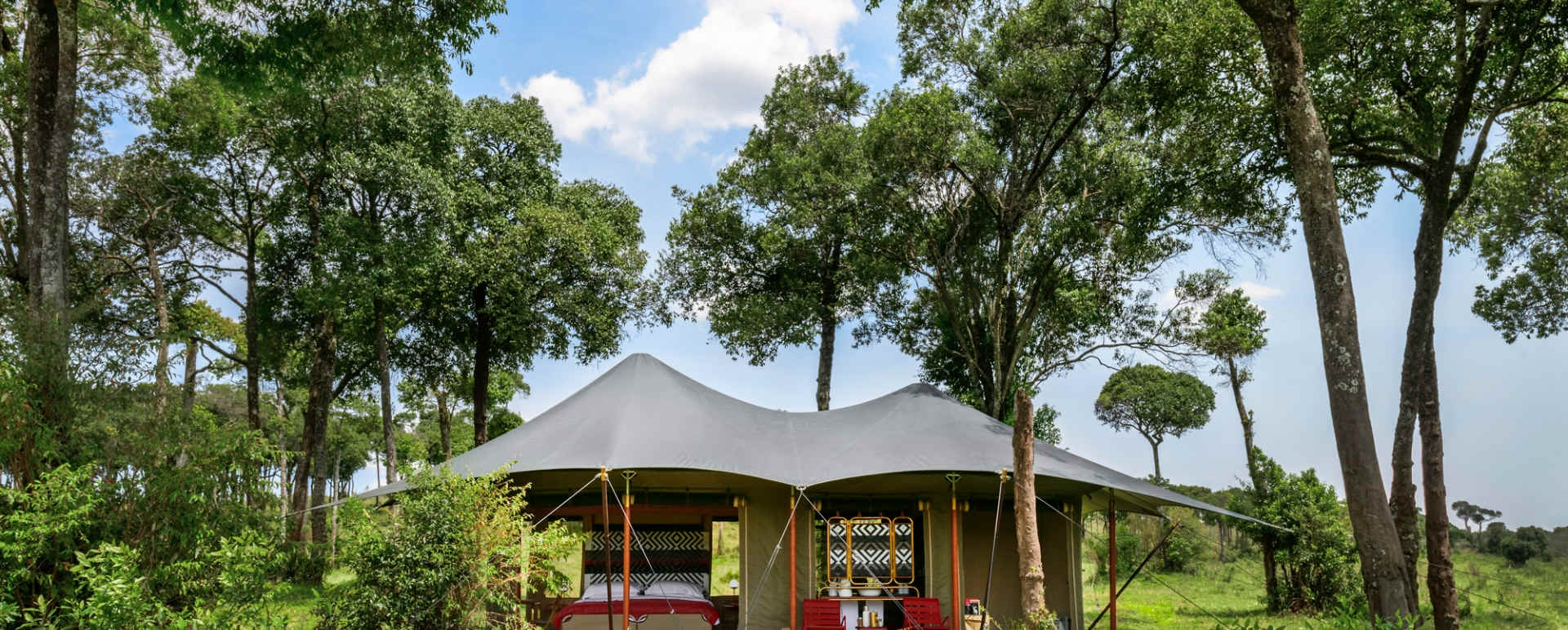 Angama Safari Camp - Guest Tent Exterior 