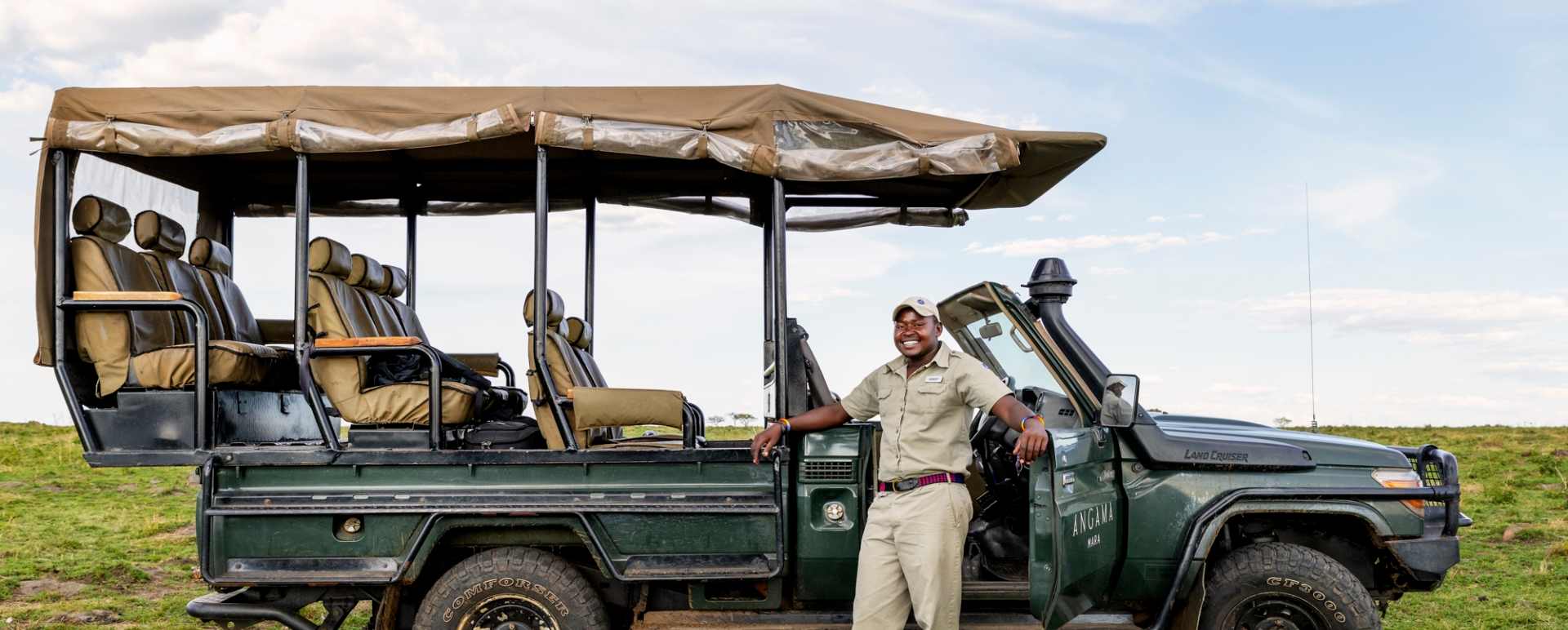 Angama Safari Camp - Dedicated Guide and Vehicle 