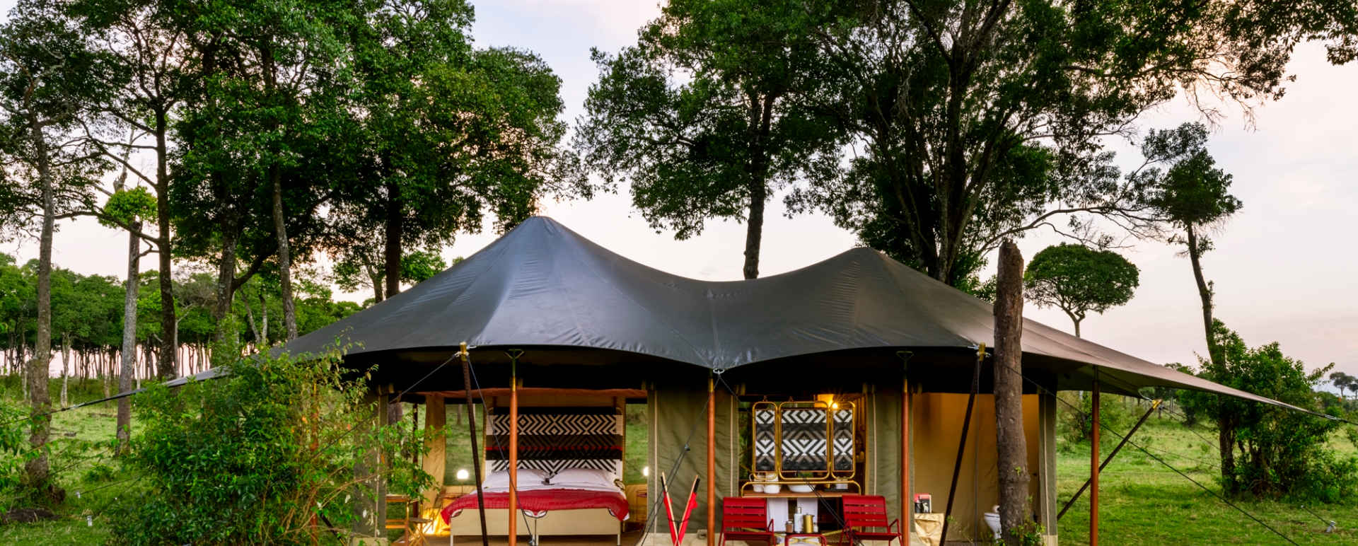 Angama Safari Camp - Guest Tent Exterior 
