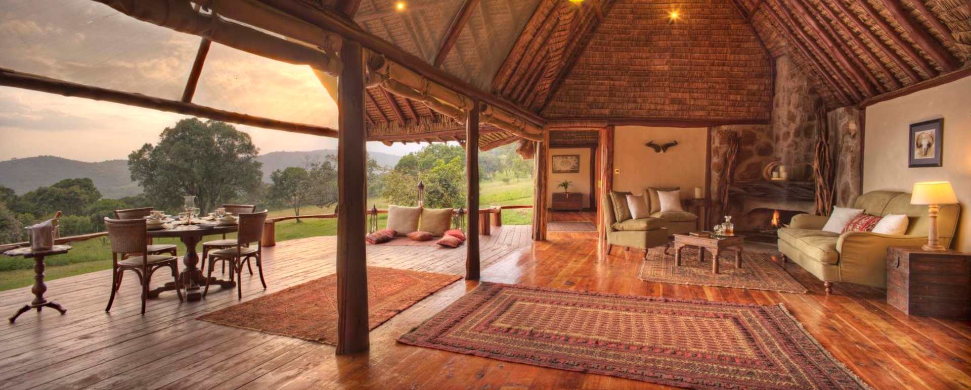 Main lounge - Saruni Safari Camp