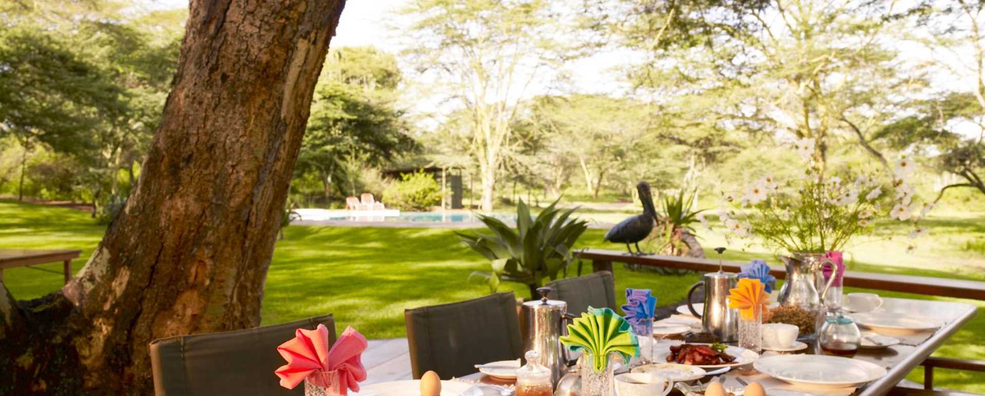 Lunch in the garden - Sirikoi