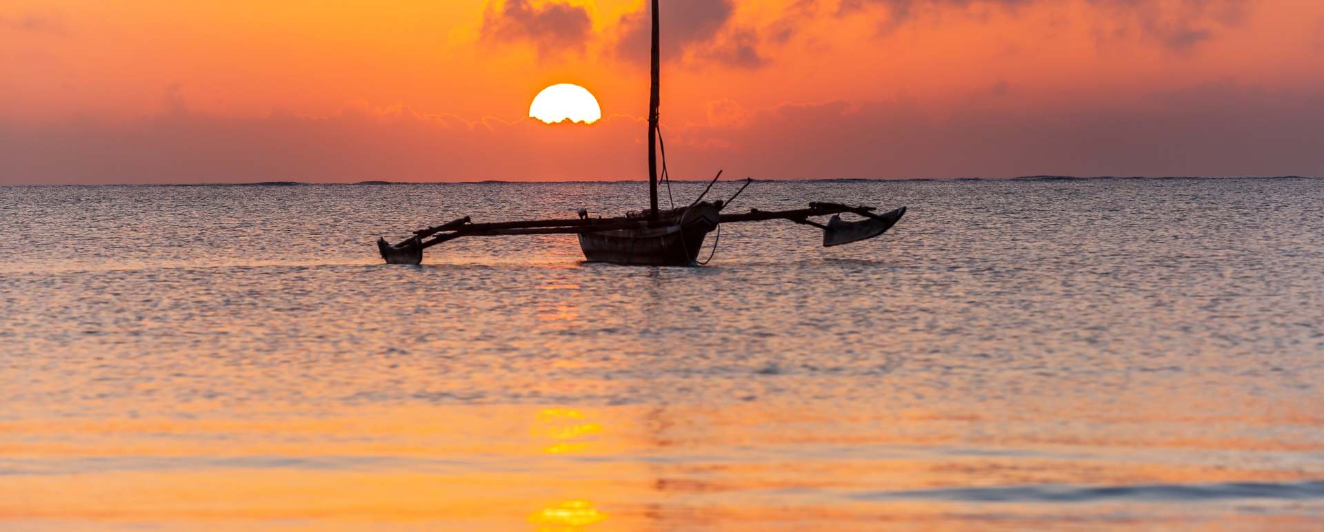 Sunset on the coast
