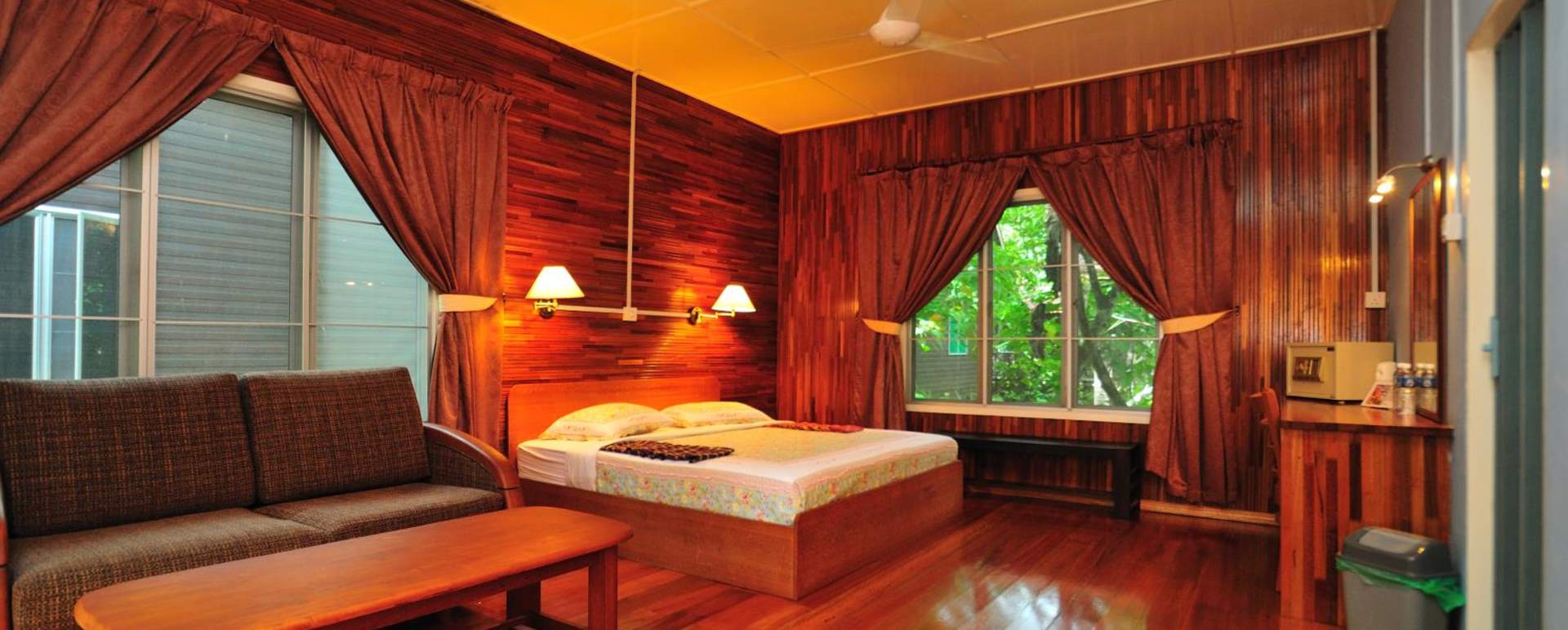 Double Room - Kinabatangan Riverside Lodge