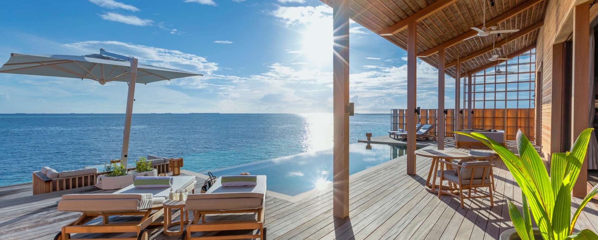 2 Bedroom Villa deck 